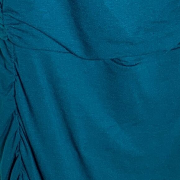 The Limited Teal Ruched Sheath Dress Women’s XS Stretch Work Office Party - Picture 8 of 9